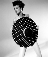 Arthur Elgort, Linda Evangelista, VOGUE Paris, 1989