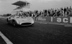 Jesse Alexander, Mercedes W196, Grand Prix of France, Reims, France, 1954