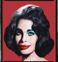 David LaChapelle, Amanda Lepore as Andy Warhol’s Elizabeth Taylor, 2007