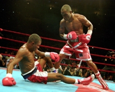 George Kalinsky, Bernard Hopkins, September 29, 2001