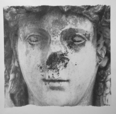 Deborah Turbeville, Head of Statue, from “Unseen Versailles”, 1982
