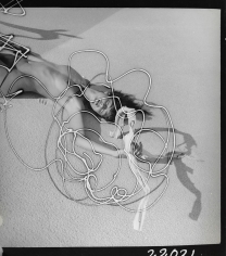 Herbert Matter, Nude on Beach (Photogram)