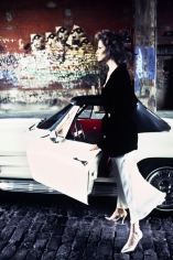 Stephanie Pfriender Stylander, Kim Williams, Red Leather, Evening Standard, New York, 1994