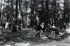 Helmut Newton, In the Gruenwald, Berlin, 1979