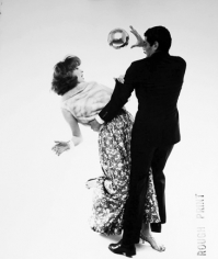 Bert Stern, Suzy Parker and Omar Sharif, VOGUE, 1961