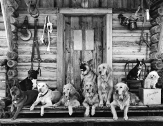 Bruce Weber, The Gang at Little Bear Ranch, McLeod, Montana, 1995