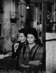 Peter Basch, Marcello Mastroianni and Sophia Loren, "Yesterday, Today, and Tomorrow", Naples, 1964