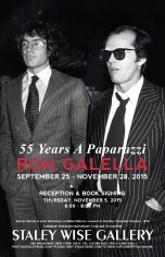 Ron Galella, Exhibition Invitation