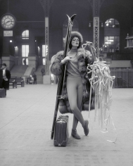 William Helburn, Ticker Tape, Linda Harper, Penn Station, ca. 1958