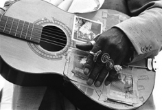 Herbert Wise, Blues Musician with Rings, Ann Arbor, Michigan, 1973
