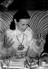 Ron Galella, Gloria Vanderbilt, Nureyel Party, El Moracco, New York, 1970