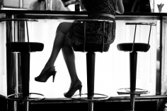 Michael Dweck Legs: The bar at the Hotel Melia Cohiba, Habana, Cuba, 2010
