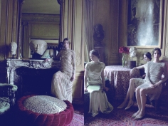 Deborah Turbeville, Models in Valentino, VOGUE Italia, 2011
