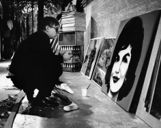 Peter Basch, Andy Warhol, The Factory, 1964