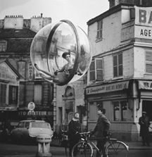 Melvin Sokolsky, Bicycle Street, Paris, 1963