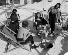 Herbert Matter, Ski Picnic, circa 1940