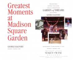 George Kalinsky, Exhibition Invitation