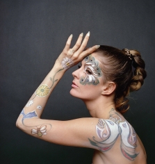 William Helburn, Angela Howard Body Art, 1968