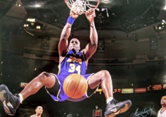 George Kalinsky, Shaquille O'Neal, Madison Square Garden, New York, 2002
