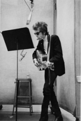 Daniel Kramer, Bob Dylan Facing Camera with Guitar, Forest Hills Stadium, New York, 1965
