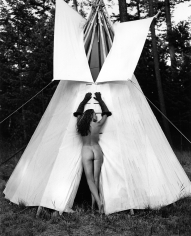 Kurt Markus, Cynthia Antonio for Mirabella Magazine, Flathead Valley, Montana, 1994