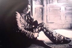 Deborah Turbeville, Portrait of Mexican Girl, Gianni Versace Toreador Suit, Posos, Mexico, Italian Vogue, 1998