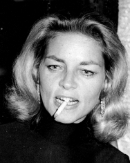 Ron Galella, Lauren Bacall, Palm Court Restaurant, Plaza Hotel, New York, 1968