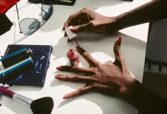 Harry Benson, Iman’s Hands, New York, 1982