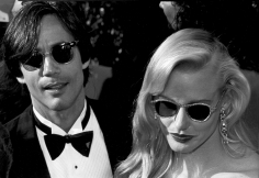 Ron Galella, Jackson Browne and Darryl Hannah, 60th Annual Academy Awards, Shrine Auditorium, Los Angeles, 1988