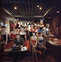 Slim Aarons, Man’s Work: Hugh Hefner, Chicago, 1960