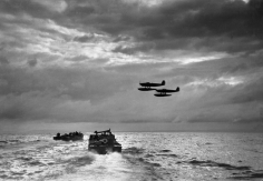 Phil Stern, A Landing Craft Approaches the Sicilian Shore, July 10, 1943