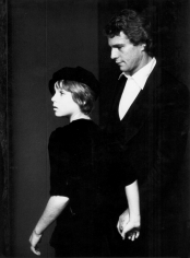 Ron Galella, Ryan and Tatum O'Neal, American Film Institute Tribute to Orson Welles, Century City, 1975