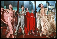 Harry Benson, Halstonettes: Karen Bjornsen, Alva Chinn, Connie Cook, and Pat Cleveland, 1978