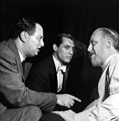 Phil Stern, Jerry Wald and Cary Grant, 1941