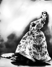 Lillian Bassman, Night Bloom: Anneliese Seubert in Christian Dior Haute Couture, Paris. The New York Times Magazine, 1996