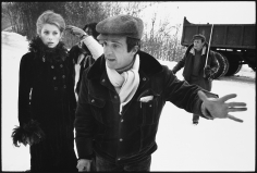 Mary Ellen Mark, Francois Truffaut directing Catherine Deneuve on the set of Mississippi Mermaid, Grenoble, France, 1969
