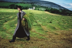 Arthur Elgort, Nadja Auermann in Ireland, VOGUE, 1993