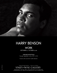 Harry Benson, Exhibition Invitation
