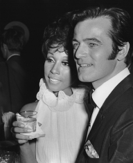 Ron Galella, Diahann Carroll and Robert Goulet, Sardi’s Restaurant, New York, 1968