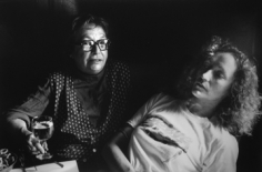 Dominique Nabokov, Marguerite Duras and Jackie Raynal, New York, 1980