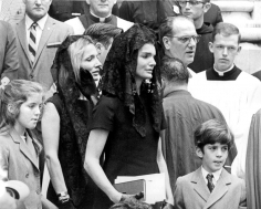 Ron Galella, Caroline Kennedy, Jackie Onassis, John F. Kennedy Jr., and Lee Radziwill, Robert F. Kennedy’s Funeral, 1968