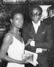 Ron Galella, Cicely Tyson and Miles Davis, Senator Eugene McCarthy’s Presidential Campaign Benefit, New York, 1968