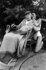 Mary Ellen Mark, Henry Miller and Twinka, Pacific Palisades, California, 1975
