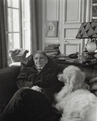 Horst P. Horst, Gertrude Stein with "Basket", Paris, 1946
