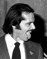 Ron Galella, Jack Nicholson, “Heat” Premiere Party, Jerry’s Restaurant, New York, 1972
