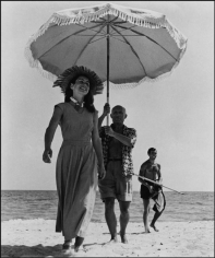 Robert Capa, Pablo Picasso & Francoise Gilot with Javier Vilato, France 1951