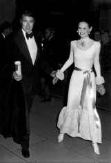 Ron Galella, Wyatt Cooper and Gloria Vanderbilt, Evening Tribute to Charlie Chaplin at Philharmonic Hall, New York, 1972