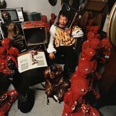 Abe Frajndlich, Nam June Paik, Grand Street Studio, December 11, 1989