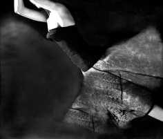 Lillian Bassman Basque Slip, model unknown, all-in-one by Peter Pan, 1955