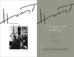 Horst, Exhibition Invitation